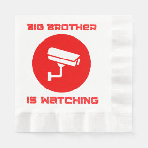 Big Brother is Watching  1984 ingsoc Serviette