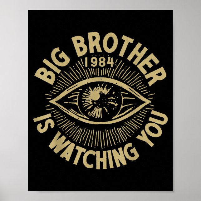 Big Brother Is Watching You  Poster (Vorne)