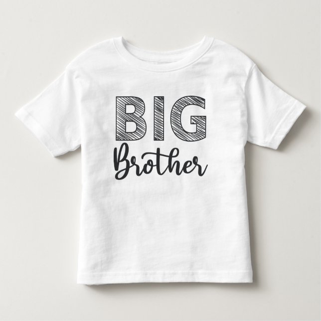 Big Brother Kleinkind T-shirt (Vorderseite)
