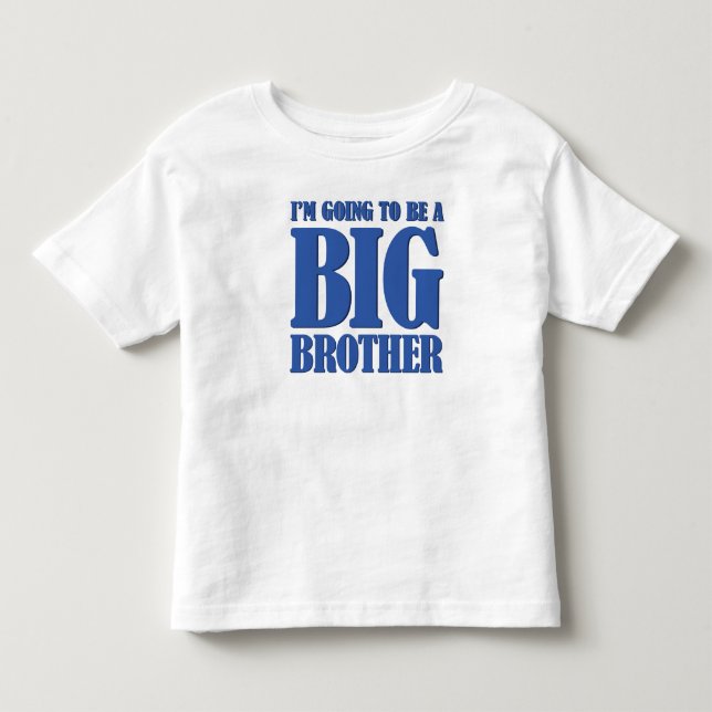 Big Brother Kleinkind T-shirt (Vorderseite)