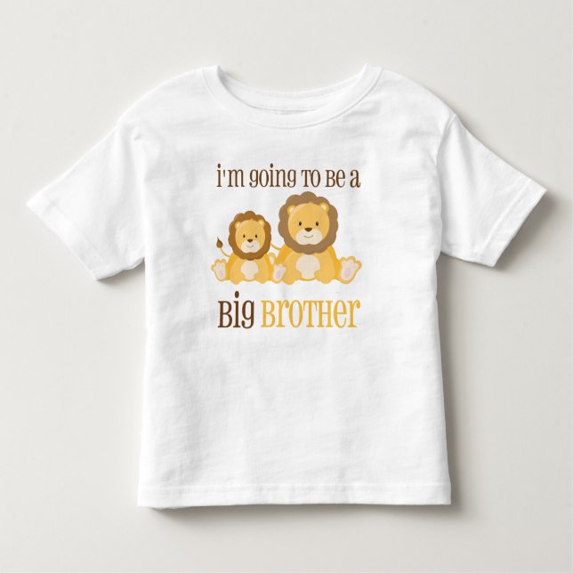 Big Brother Lion Shirt (Vorderseite)