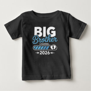 Big Brother Loading: Neue Babynamensankündigung  Baby T-shirt