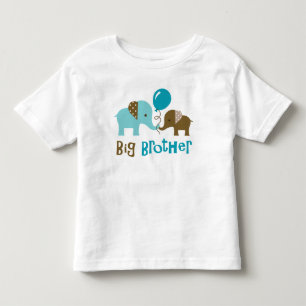 Big Brother - Mod Elephant Kleinkind T-shirt