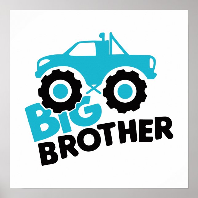 Big Brother Monster Truck Poster (Vorne)