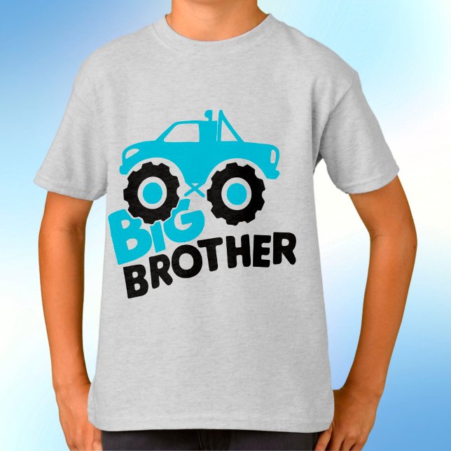 Big Brother Monster Truck T-Shirt (Von Creator hochgeladen)