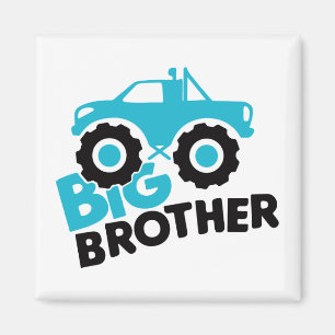 Big Brother Monstertruck Magnet