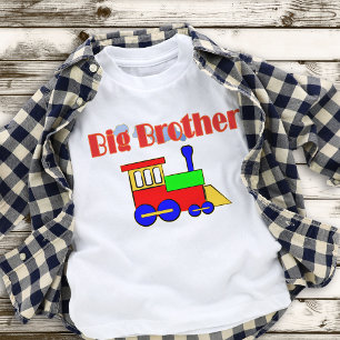 Big Brother Niedliche Züge Motor Kleinkind T-shirt