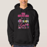 Big Brother of the Birthday Girl Flamingo Thema Pa Hoodie<br><div class="desc">Big Brother of the Birthday Girl Flamingo Themenparty</div>
