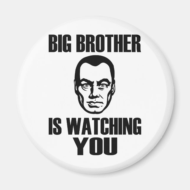 Big Brother Portrait Magnet (Vorne)
