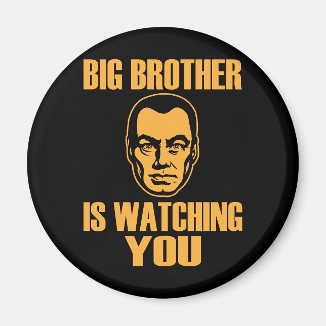 Big Brother Portrait Magnet (Vorne)