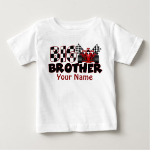 Big Brother Race Car Personalisiert T Shirt