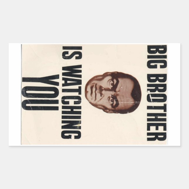 Big Brother regarde Sticker (Devant)