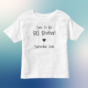 Big Brother Schwangerschaftsankündigung Kleinkind T-shirt