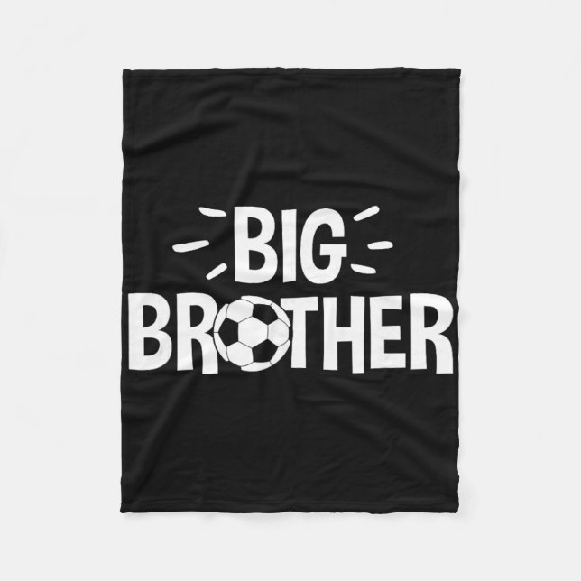 Big Brother Soccer  Fleecedecke (Vorderseite)