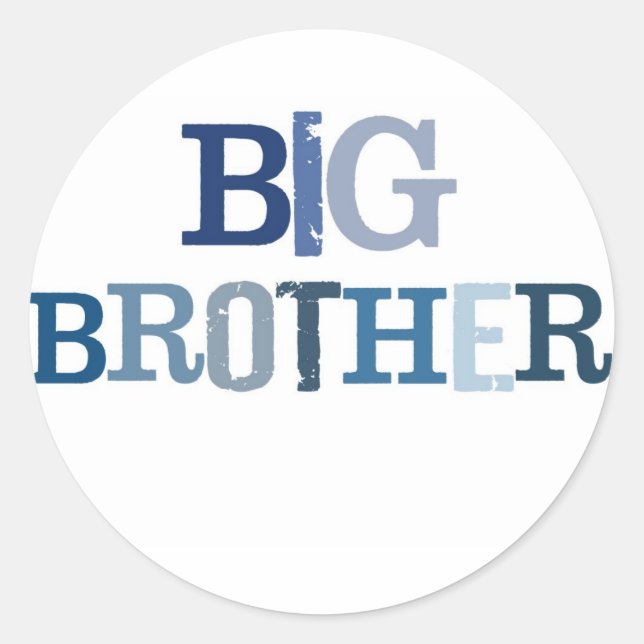 Big Brother Stickers (Vorderseite)