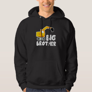 Big Brother Traktor Kleinkind Bagger Niedlich Hoodie