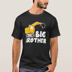 Big Brother Traktor Kleinkind Bagger Niedlich T-Shirt