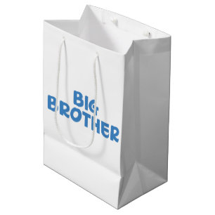 Big Brother Typografie Modren-Text Mittlere Geschenktüte