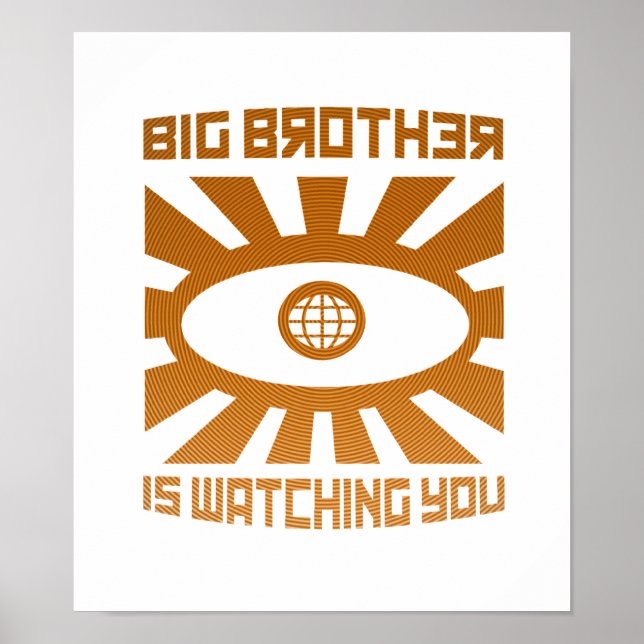 Big Brother vous regarde Poster (Devant)