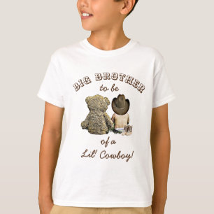 Big Brother zu einem Lil' Cowboy & Teddy Bären T-Shirt