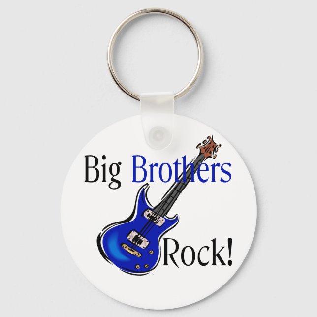 Big Brothers ROCK! Schlüsselanhänger (Vorderseite)