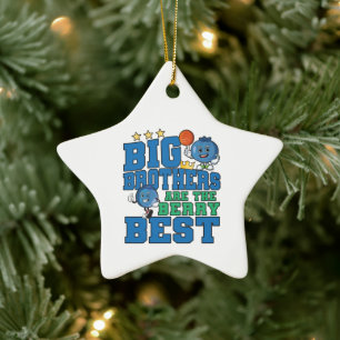 Big Brothers sind die Berry Best - Blueberry Pub Keramik Ornament