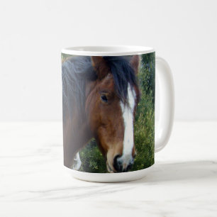 Big Brown Clydesdale Pferd, Kaffeetasse