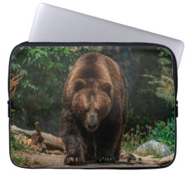 Big Brown Grizzly Bär Laptopschutzhülle