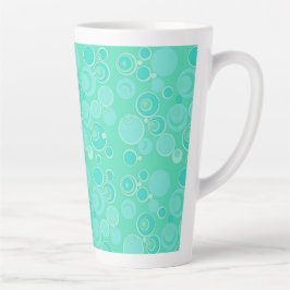 Big Bubblegble Blasen Überall Aquamarin vielen Dan Milchtasse
