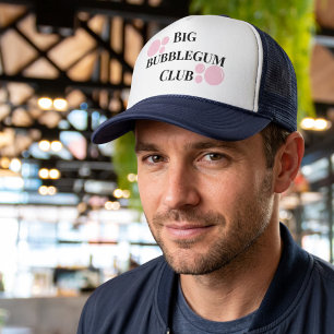 "Big Bubblegum Club" Blasen BFF Lustiger Witz Truckerkappe