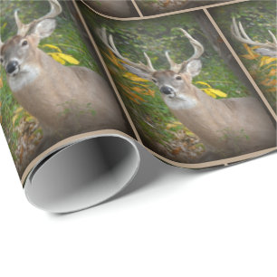 Big Buck Deer Geschenkpapier