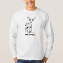 Big Buck Jagd Hirsch Design T - Shirt