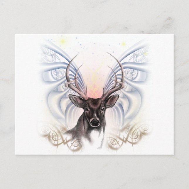 Big Buck Postkarte (Vorderseite)