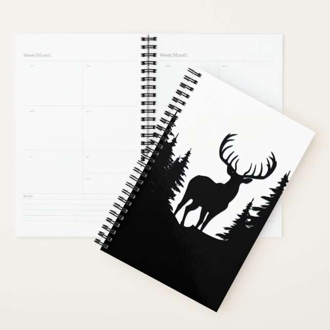 Big Buck unter Pine Tree Vector Planer (Anzeige)