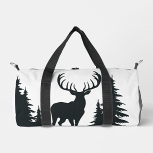 Big Buck unter Pine Trees Duffle Bag