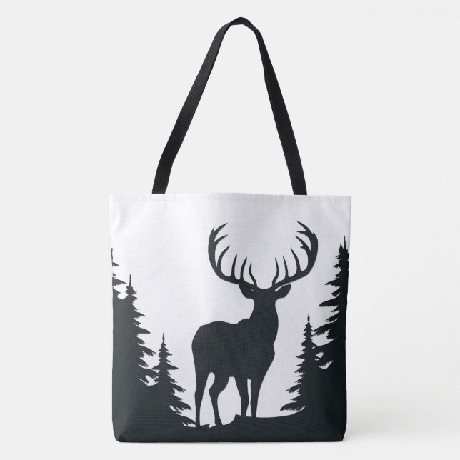 Big Buck unter Pine Trees Tasche (Vorderseite)
