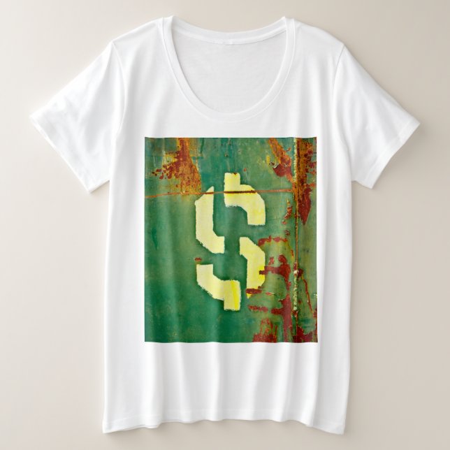 Big Bucks Große Größe T-Shirt (Design vorne)