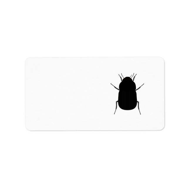 Big Bug Adressaufkleber (Vorne)