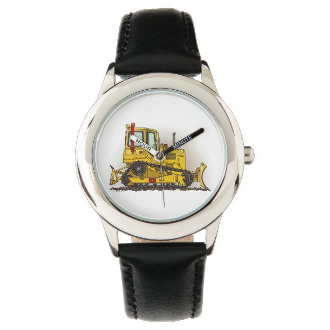Big Bulldozer Dozer Armbanduhr (Vorderseite)