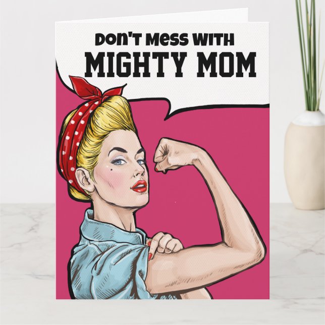 Big Card für Mighty Mama - Siehe Innen und hinten Karte (Vorderseite)