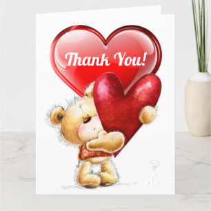 Big Card Vielen Dank Dankeskarte