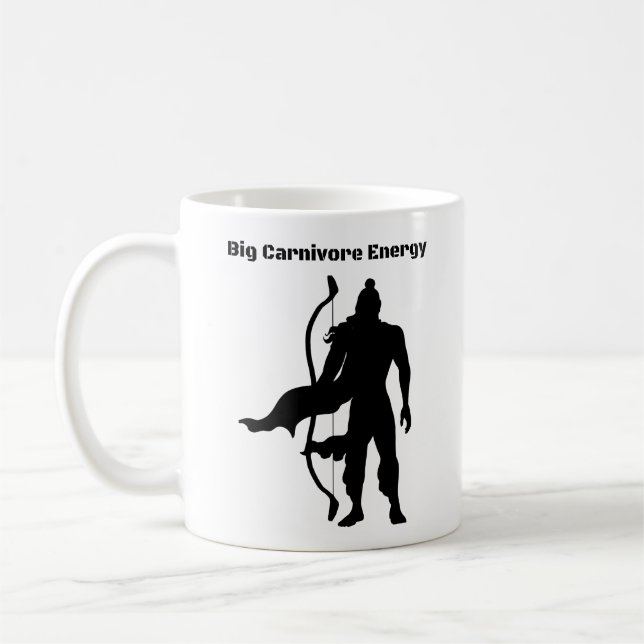 Big Carnivore Energy Kaffeetasse (Links)