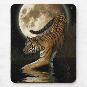 BIG CAT Bengalisch, sibirischer Indischer Tiger, M Mousepad