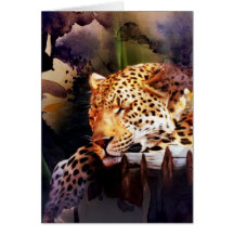 Big Cat Blank in Jeden Anlaß Card