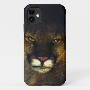 Big Cat Cougar Mountain Lion Art Design Case-Mate iPhone Hülle