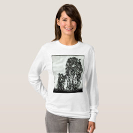 Big Cat Models: Magnified Snow Leopard & Cub 01-04 T-Shirt