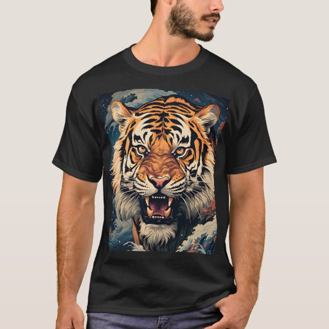 Big Cat Serie T-Shirt (Vorderseite)