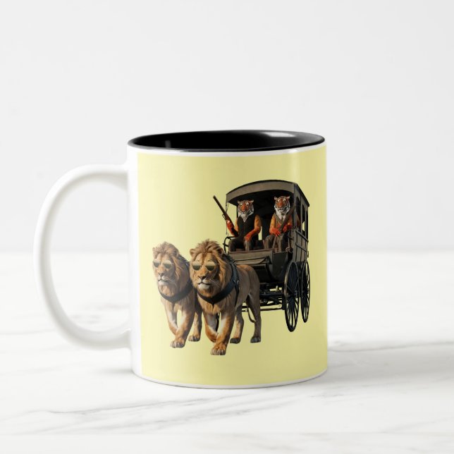 Big Cat Stagecoach Tasse (Links)