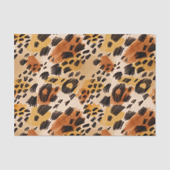 Big Cats Animal Print Seidenpapier (Vorderseite)