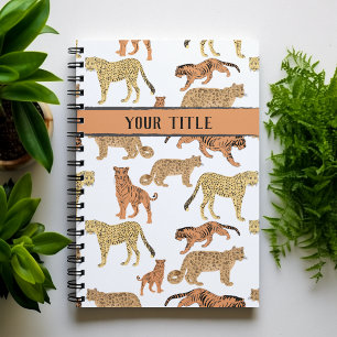 Big Cats Personalisiert Planer